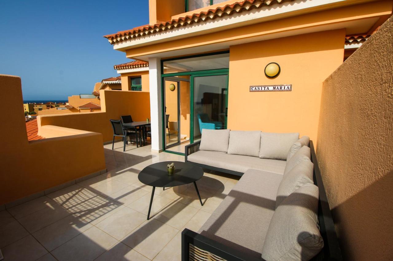 Casita Maria - Luxurious 1-Bedroom Apartment With Sea Views And Pool San Miguel de Abona Bagian luar foto